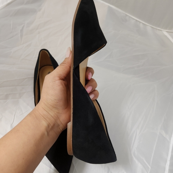 J Crew Factory Zoe suede d'Orsay flats F5310 - Picture 17 of 17